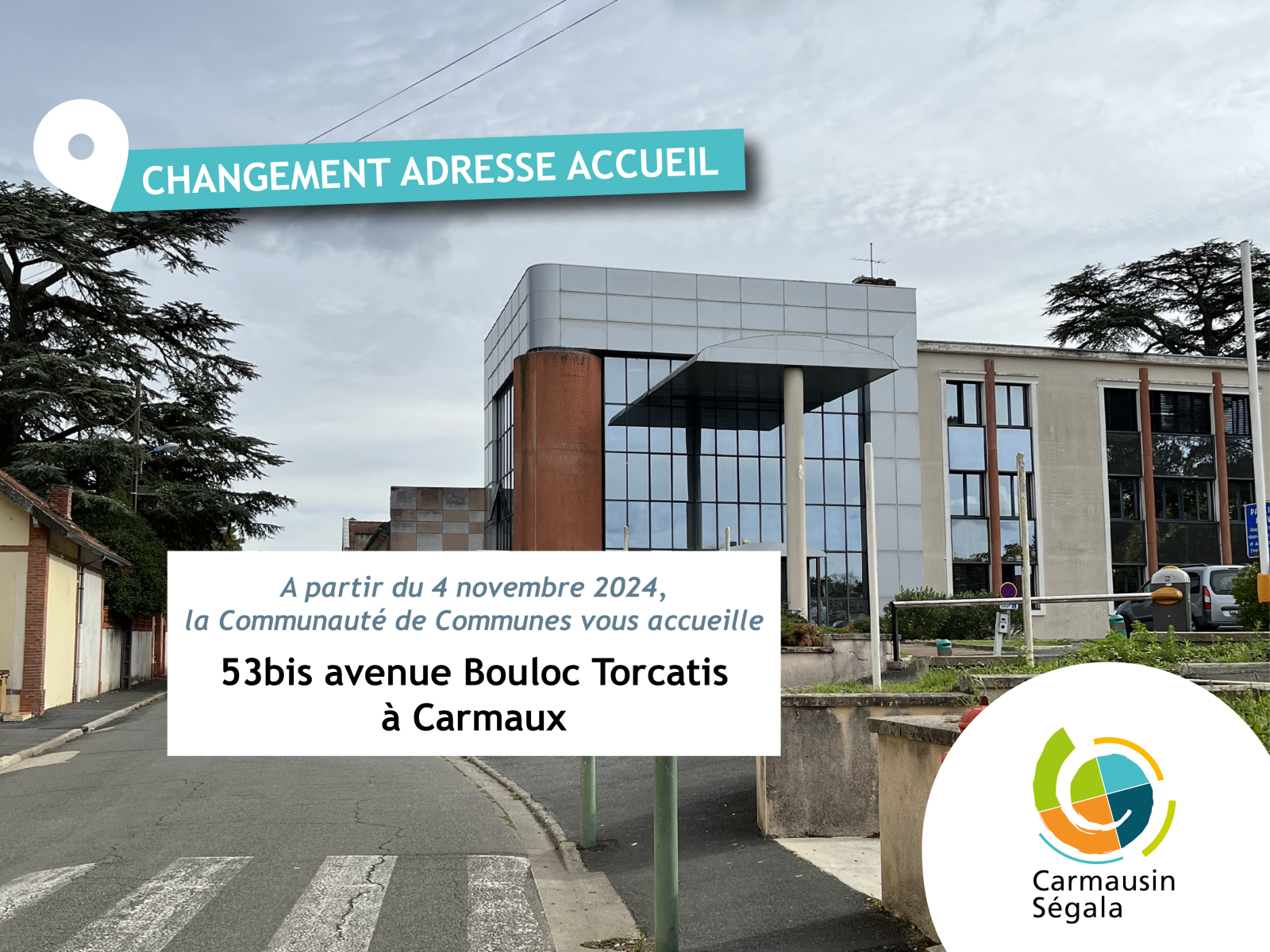 accueil au 53bis avenue Bouloc Torcatis à Carmaux