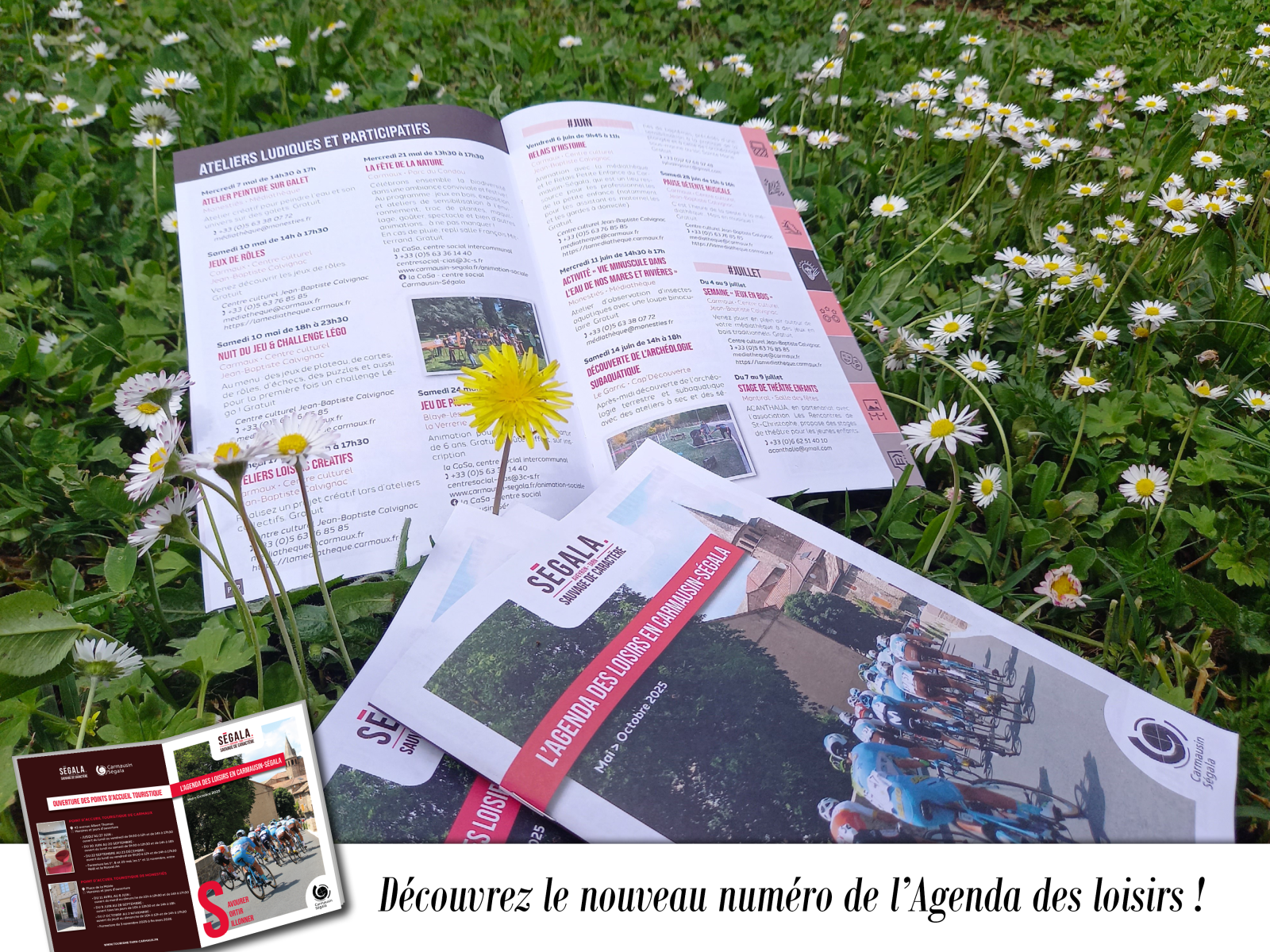 AGENDA DES LOISIRS - mai à octobre 2025