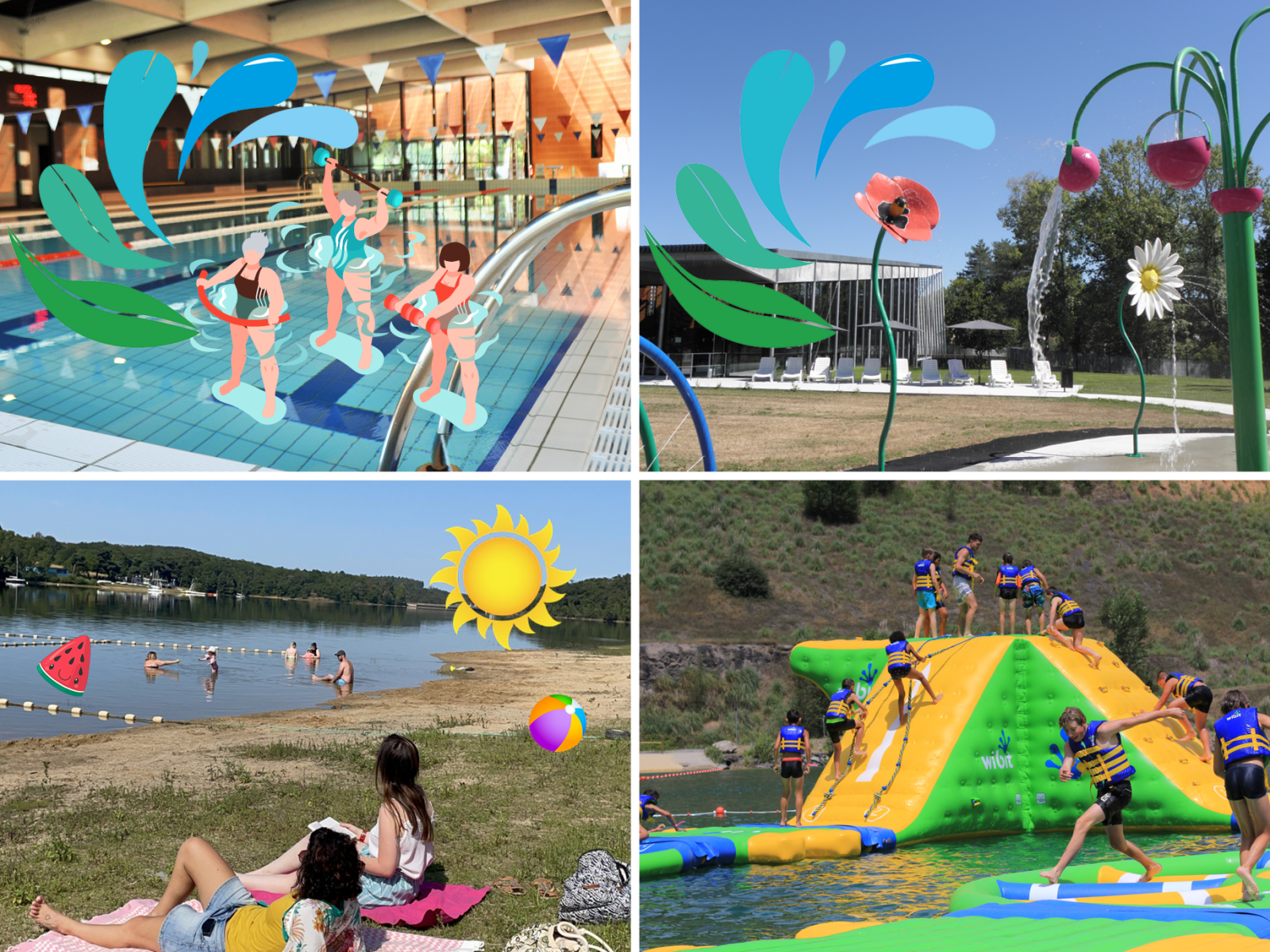 Baignade été 2025