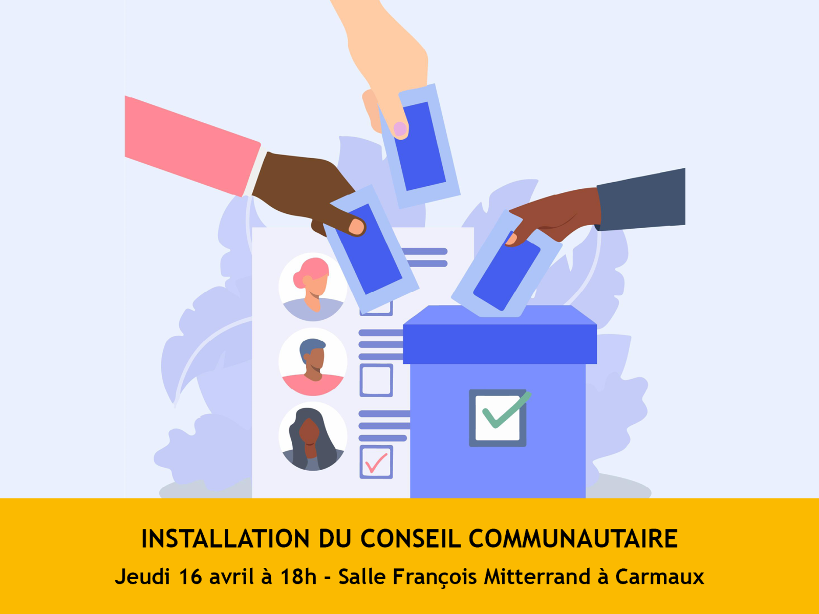Installation du Conseil de la 3CS