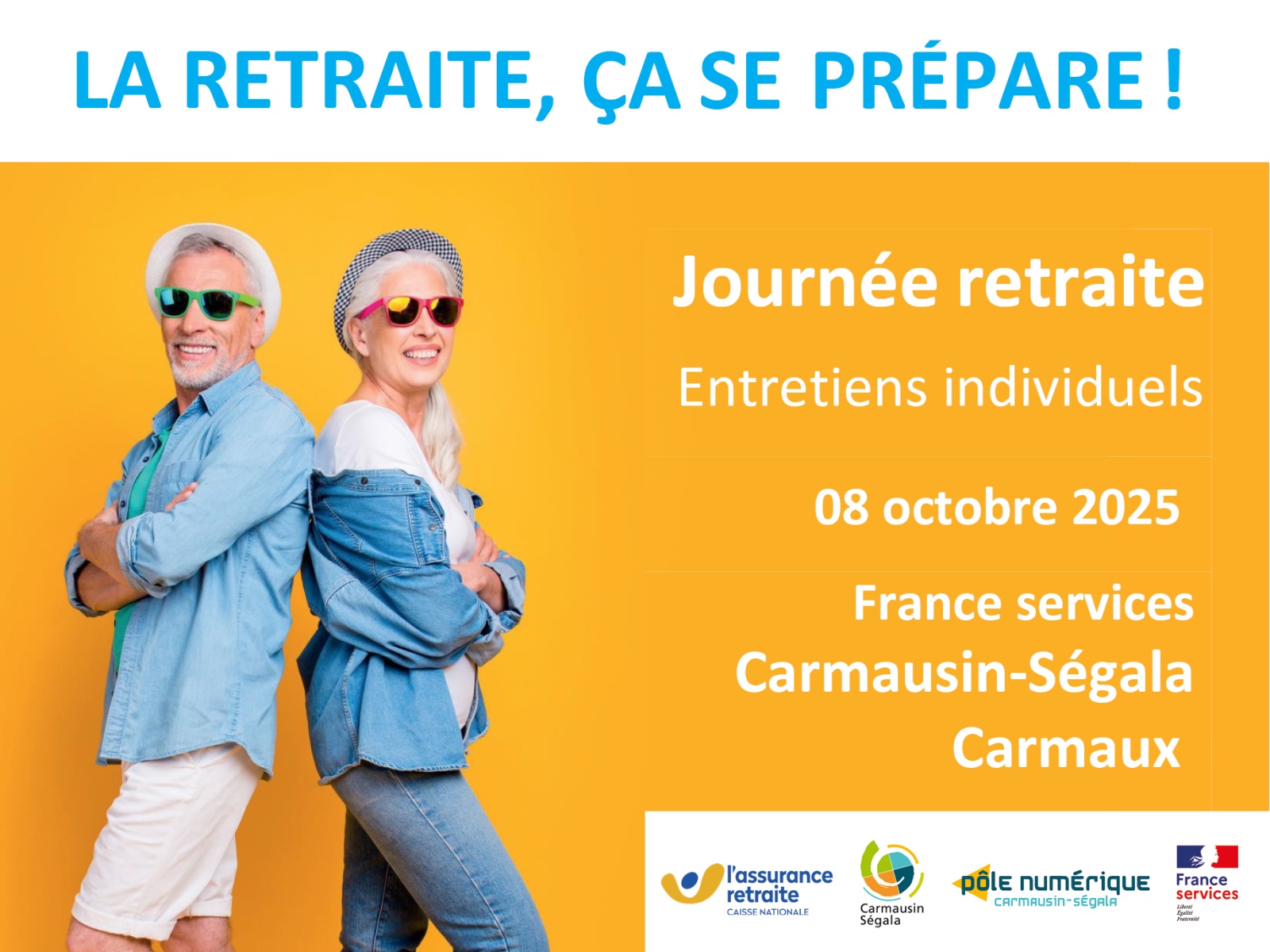 Préparer sa retraite avec France services le 8 octobre 2025