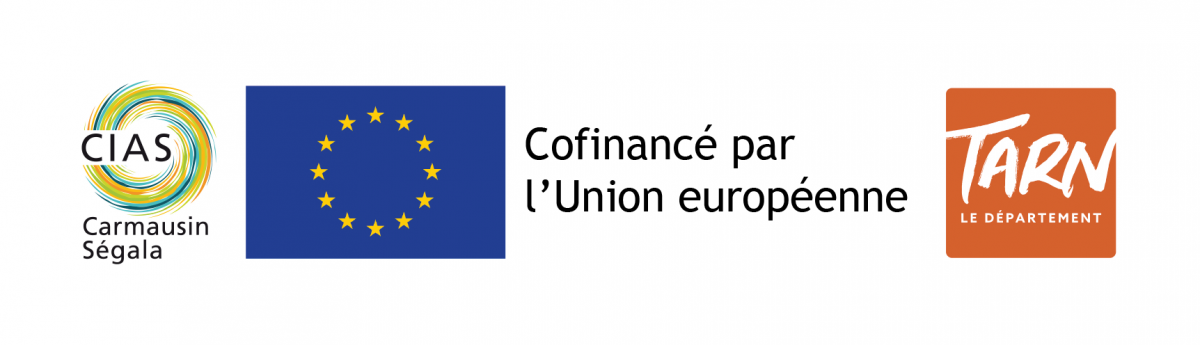 Logos Europe  FSE - CIAS - Département du Tarn