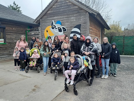 Sortie famille au parc animalier et parc d'attractions, Le Jardin des Bêtes