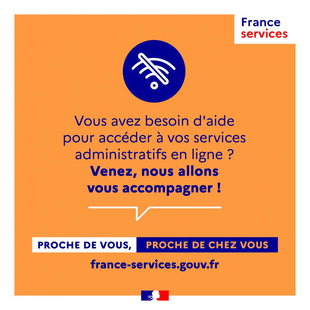 France services vous accompagne pour accéder à vos services administratifs en ligne