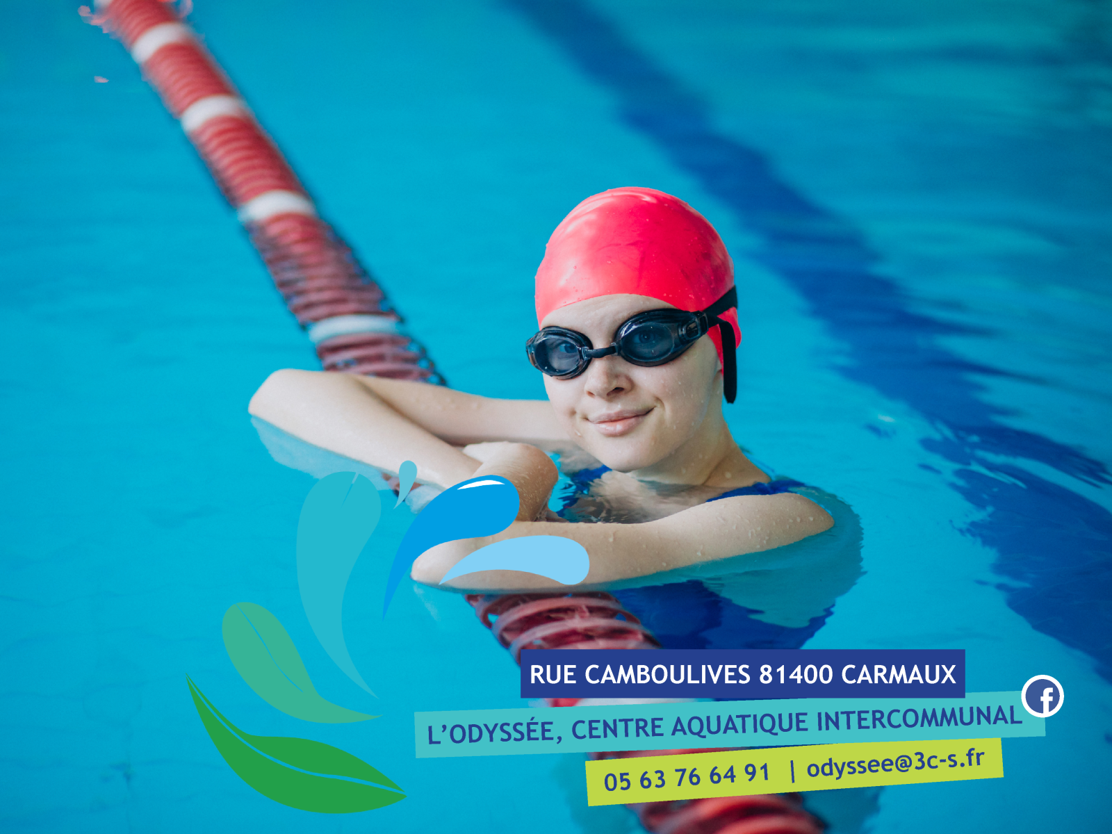 Le centre aquatique intercommunal l'Odyssée vous accueille tous les jours !