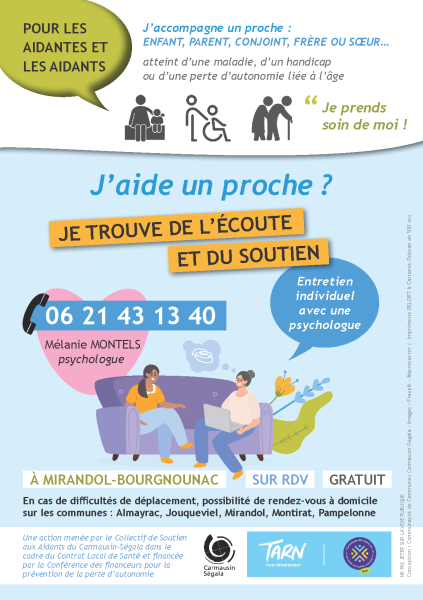 Ne restez pas seul en tant qu'aidants