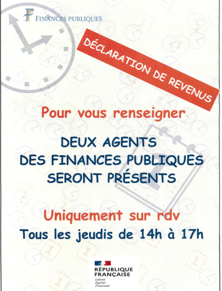 IMPÔTS - CAMPAGNE DE DÉCLARATION DES REVENUS 2025