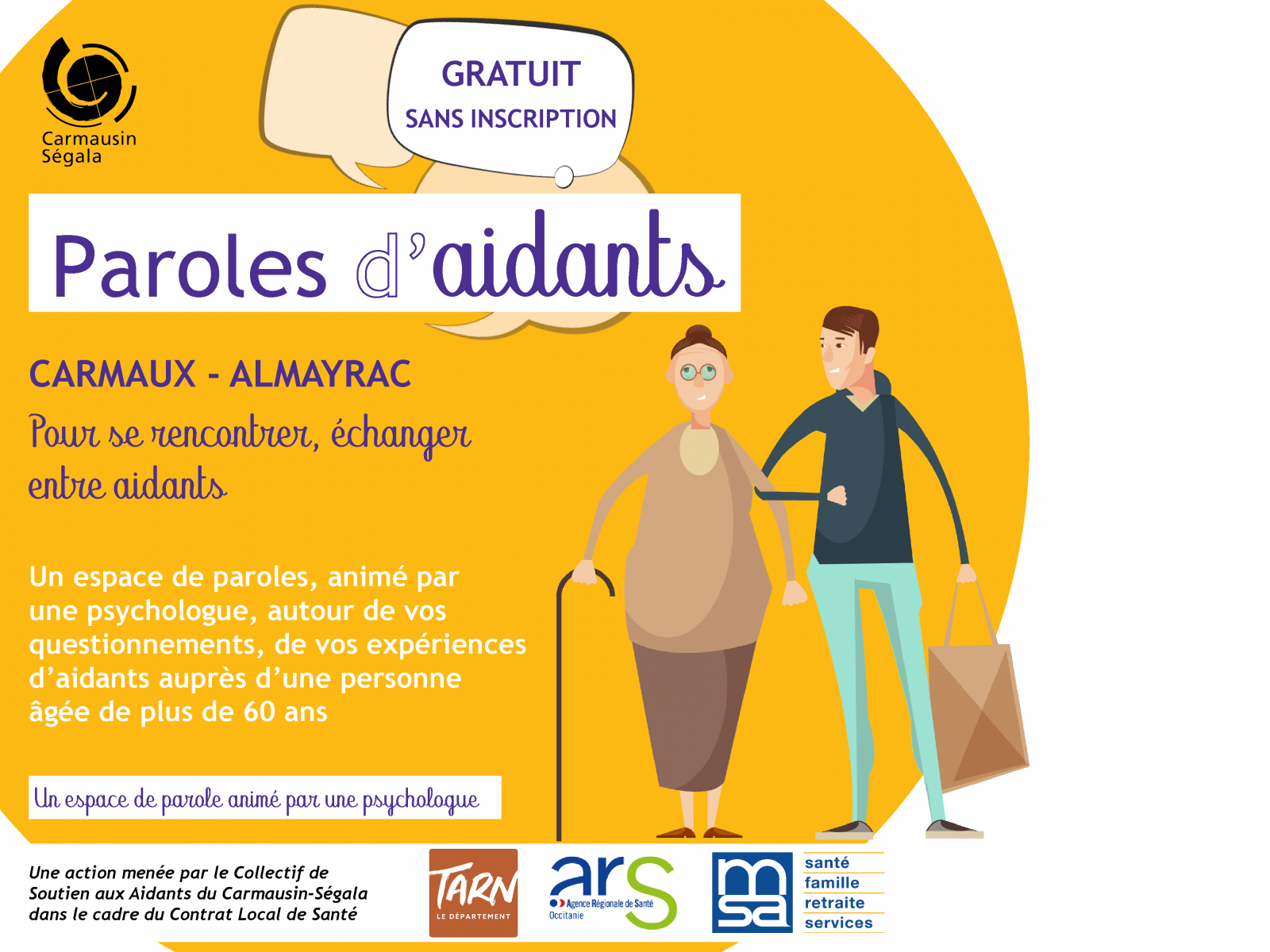Paroles d'aidants, un espace pour se rencontrer, échanger