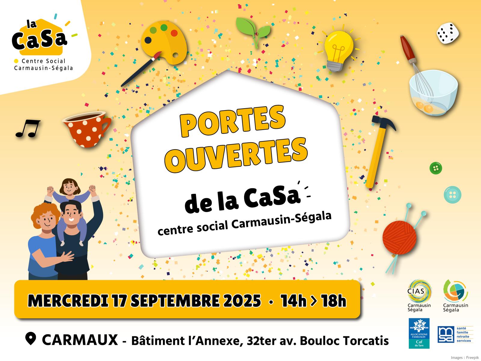Après-midi portes ouvertes à la CaSa !
