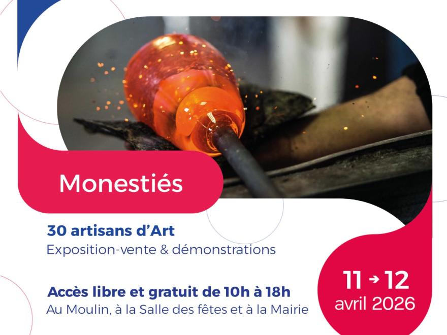 Expo vente artisanat d'art avril 2026