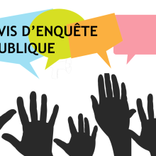 Avis d'enquête publique