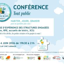 CONFERENCE : Habiter, grandir, jouer sans (se) polluer