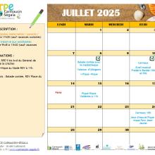 Programme du RPE - juillet 2025