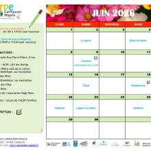 Programme du RPE - Juin 2026