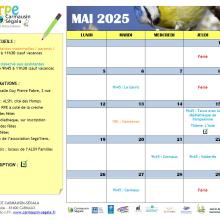 Programme du RPE - mai 2025