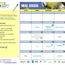 Programme du RPE - Mai 2026