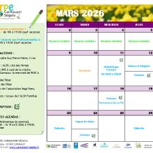 Programme du RPE - Mars 2026