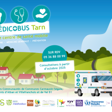 Médicobus du Tarn à partir d'octobre 2025