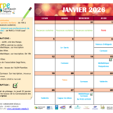 Programme du RPE - Janvier 2026