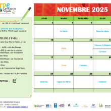 Programme du RPE - Novembre 2025