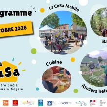 la CaSa : agenda octobre 2026 !