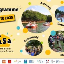 la CaSa : agenda de l'été 2025 !