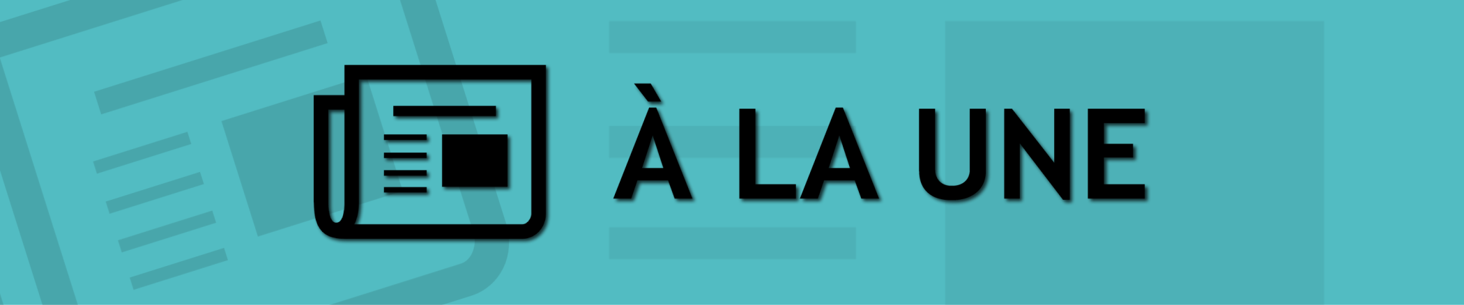 A la Une ! 