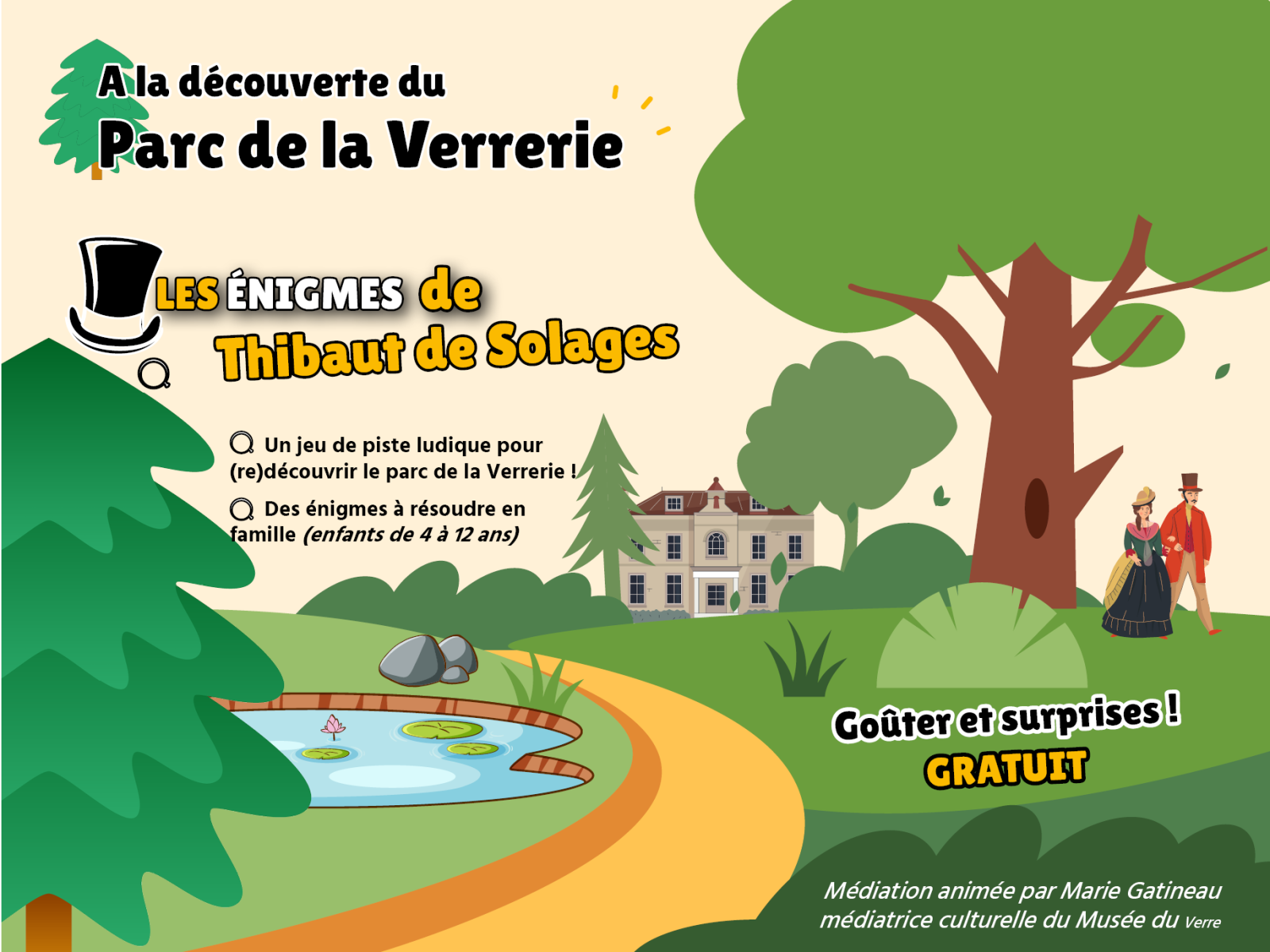 à la découverte du Parc de la Verrerie