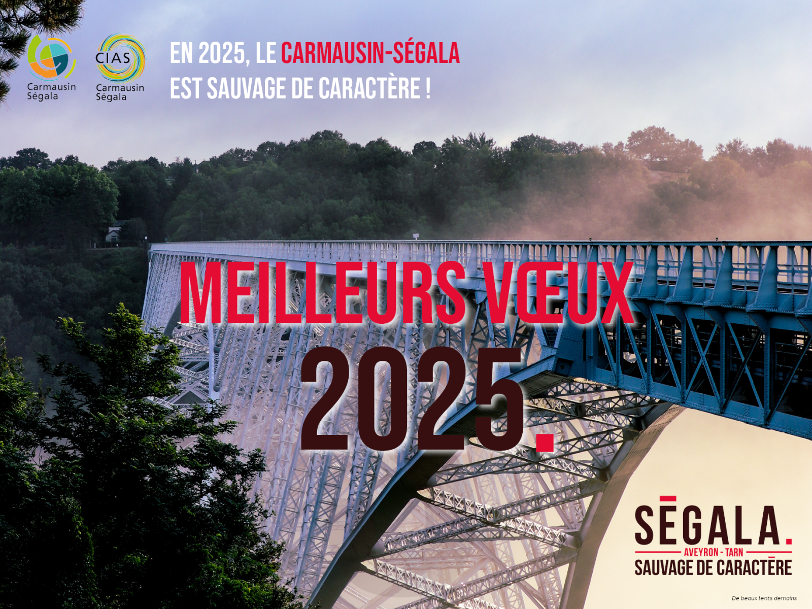 La Communauté de Communes vous adresse ses meilleurs vœux !